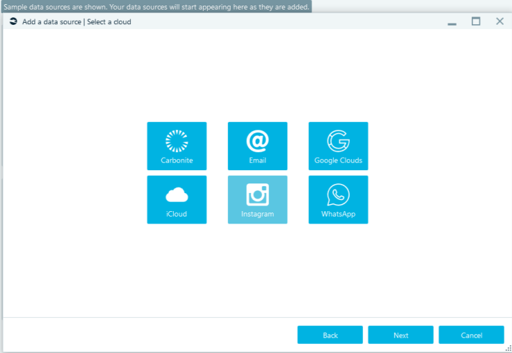 Belkasoft Evidence Center X - Cloud acquisitions