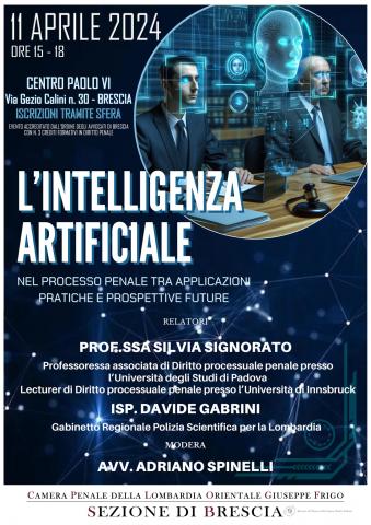 convegno intelligenza artificiale locandina